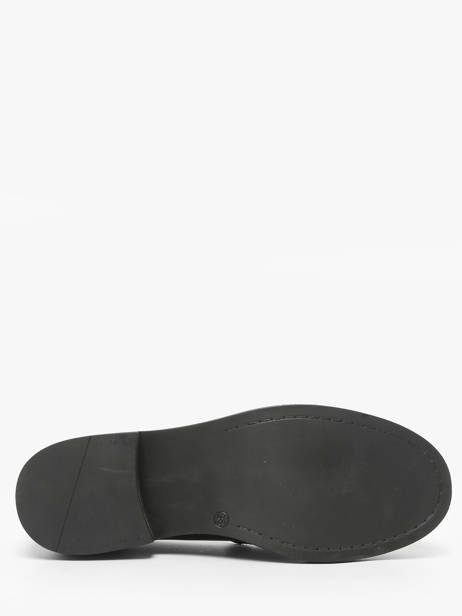 Slippers Uit Leder Aliwell Zwart women A3226 ander zicht 4